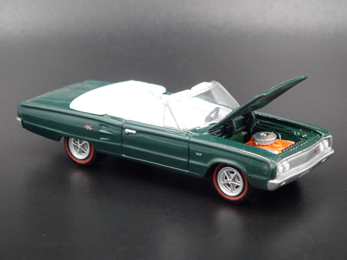 1967 DODGE CORONET R/T HEMI CONVERTIBLE RARE 1/64 SCALE DIECAST MODEL CAR-Burning Rubber Toy Company