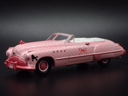 1949 49 BUICK ROADMASTER CONVERTIBLE GPK PINK 1/64 SCALE COLLECTIBLE MODEL CAR