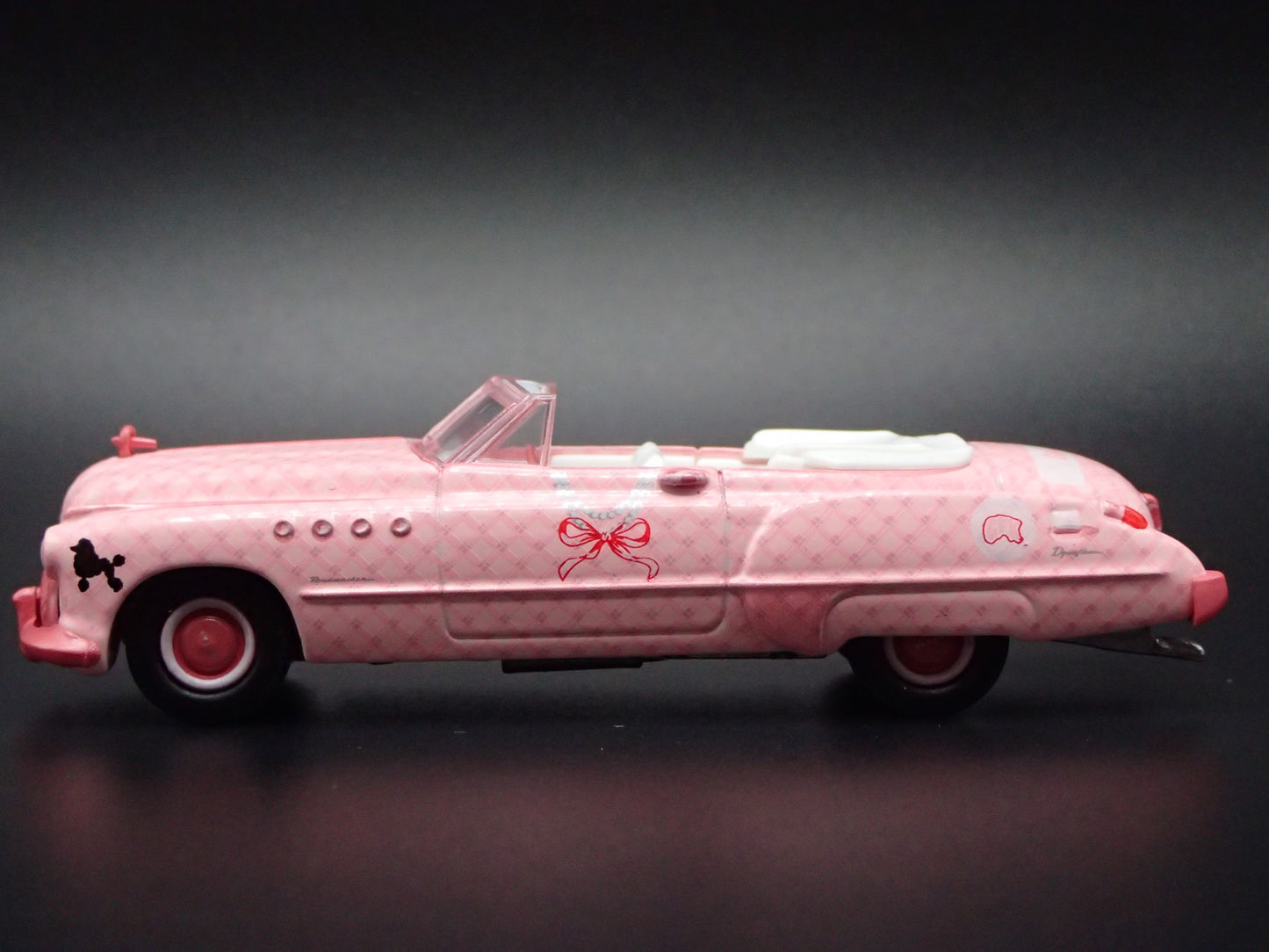 1949 49 BUICK ROADMASTER CONVERTIBLE GPK PINK 1/64 SCALE COLLECTIBLE MODEL CAR