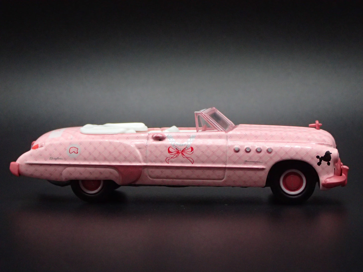 1949 49 BUICK ROADMASTER CONVERTIBLE GPK PINK 1/64 SCALE COLLECTIBLE MODEL CAR