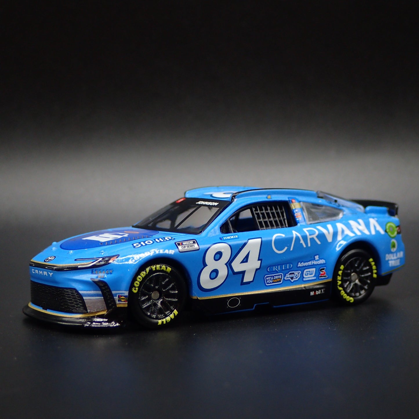2024 24 TOYOTA CAMRY #84 JIMMIE JOHNSON CARVANA NASCAR 1:64  DIECAST MODEL CAR