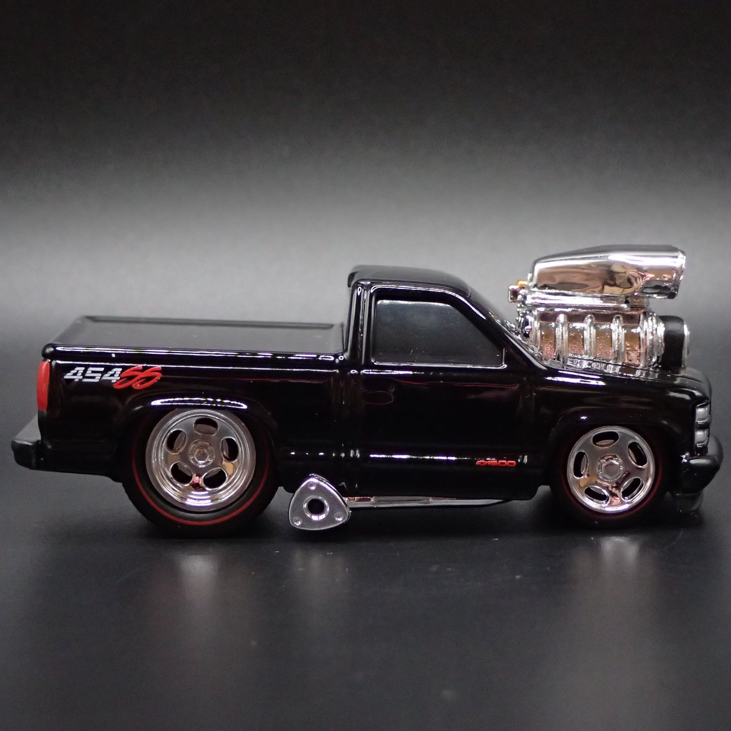 1993 93 CHEVY CHEVROLET SS 454 PICKUP TRUCK OBS BLK 1:64 SCALE DIECAST MODEL CAR