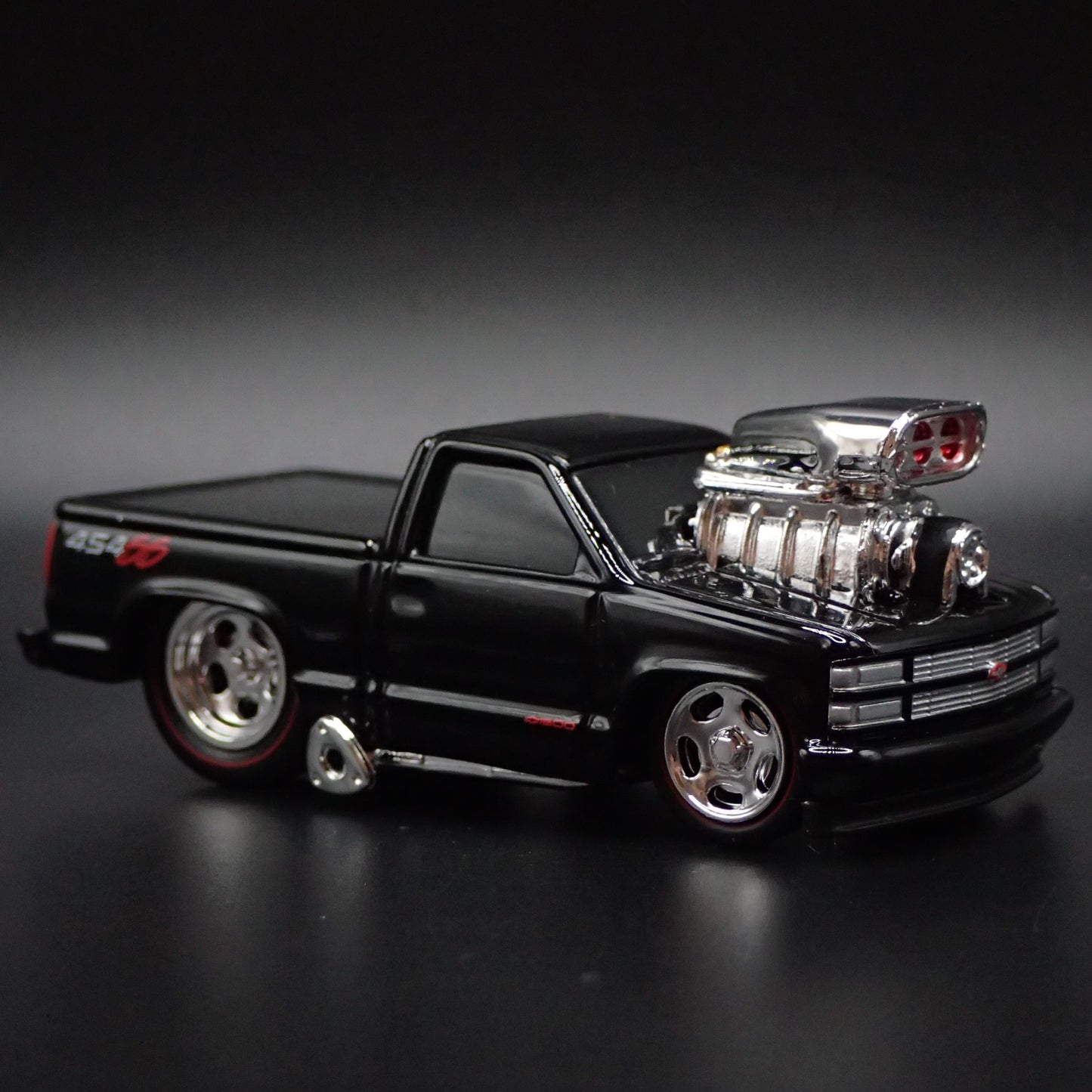1993 93 CHEVY CHEVROLET SS 454 PICKUP TRUCK OBS BLK 1:64 SCALE DIECAST MODEL CAR