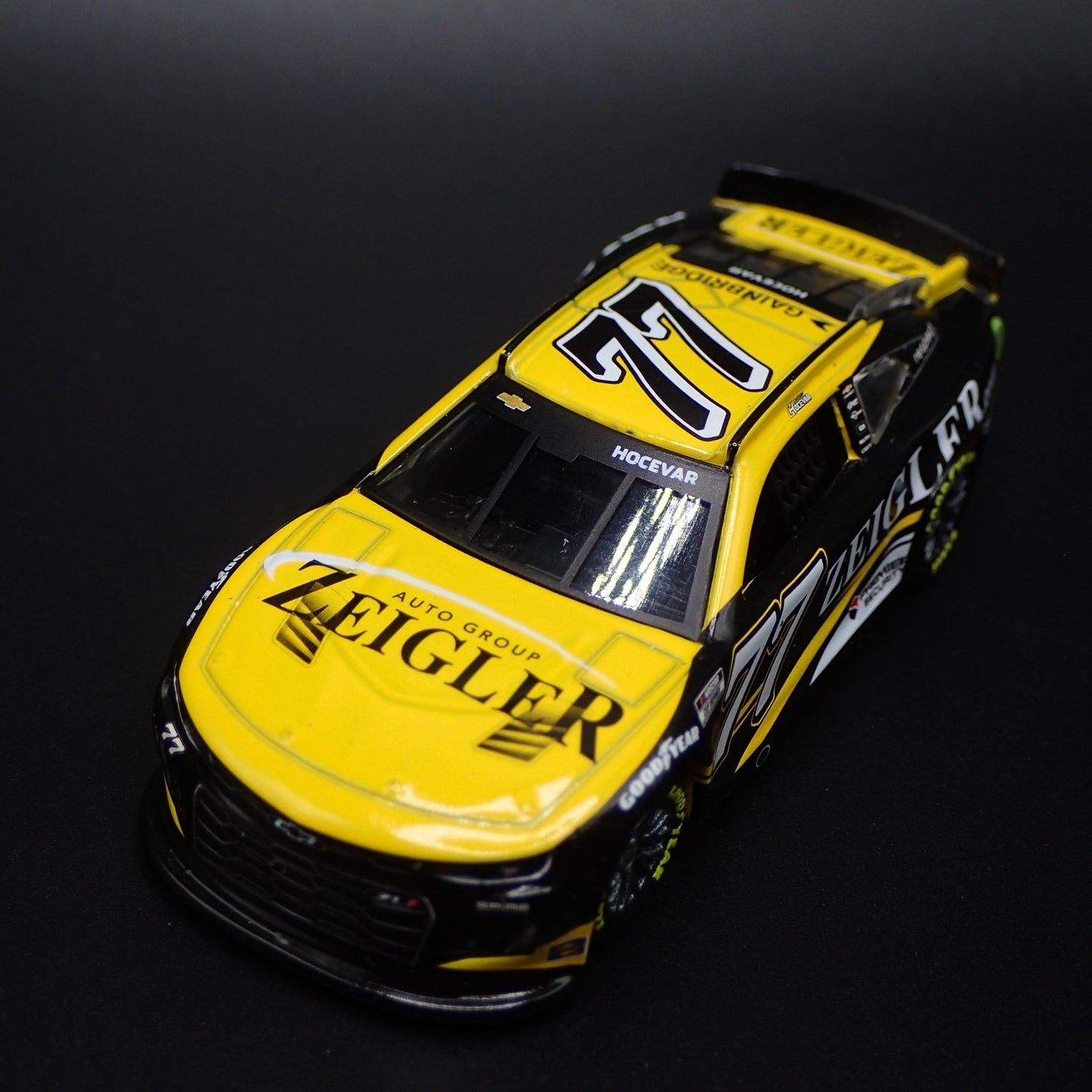 2024 24 CHEVY CAMARO ZL1 77 CARSON HOCEVAR ZEIGLER NASCAR 1:64 SCALE DIECAST CAR