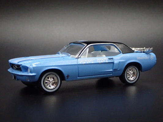 1967 67 FORD MUSTANG COUPE GPK 1:64 SCALE COLLECTIBLE DIORAMA DIECAST MODEL CAR