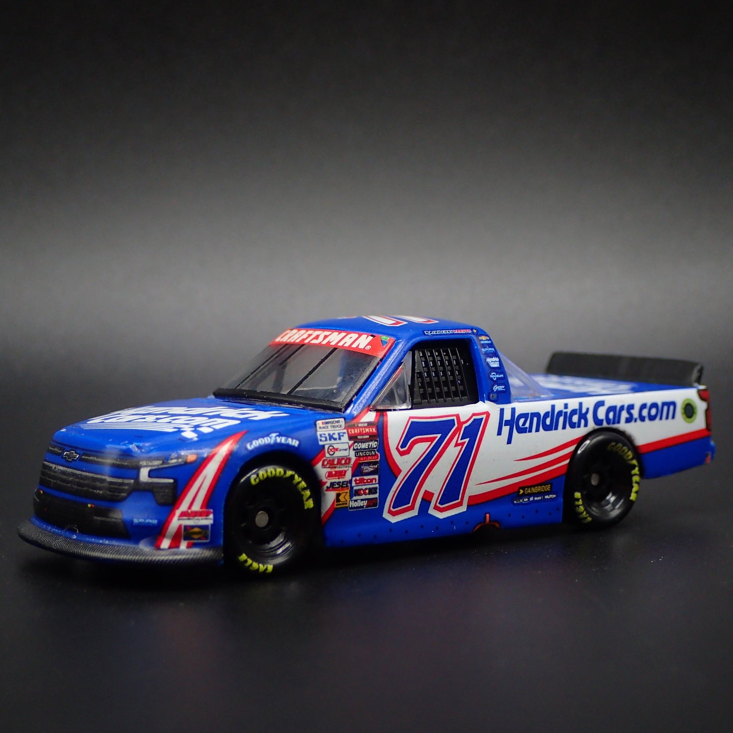 2024 CHEVY SILVERADO 71 RAJAH CARUTH HENDRICK CARS NASCAR TRUCK 1:64 DIECAST CAR