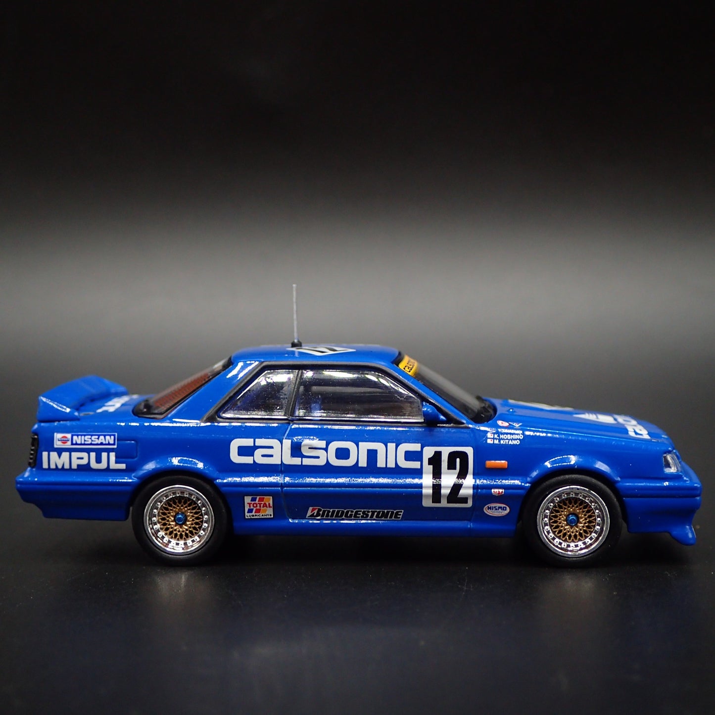 1985-1989 NISSAN SKYLINE GTS-R R31 #12 CALSONIC JDM 1:64 SCALE DIECAST MODEL CAR