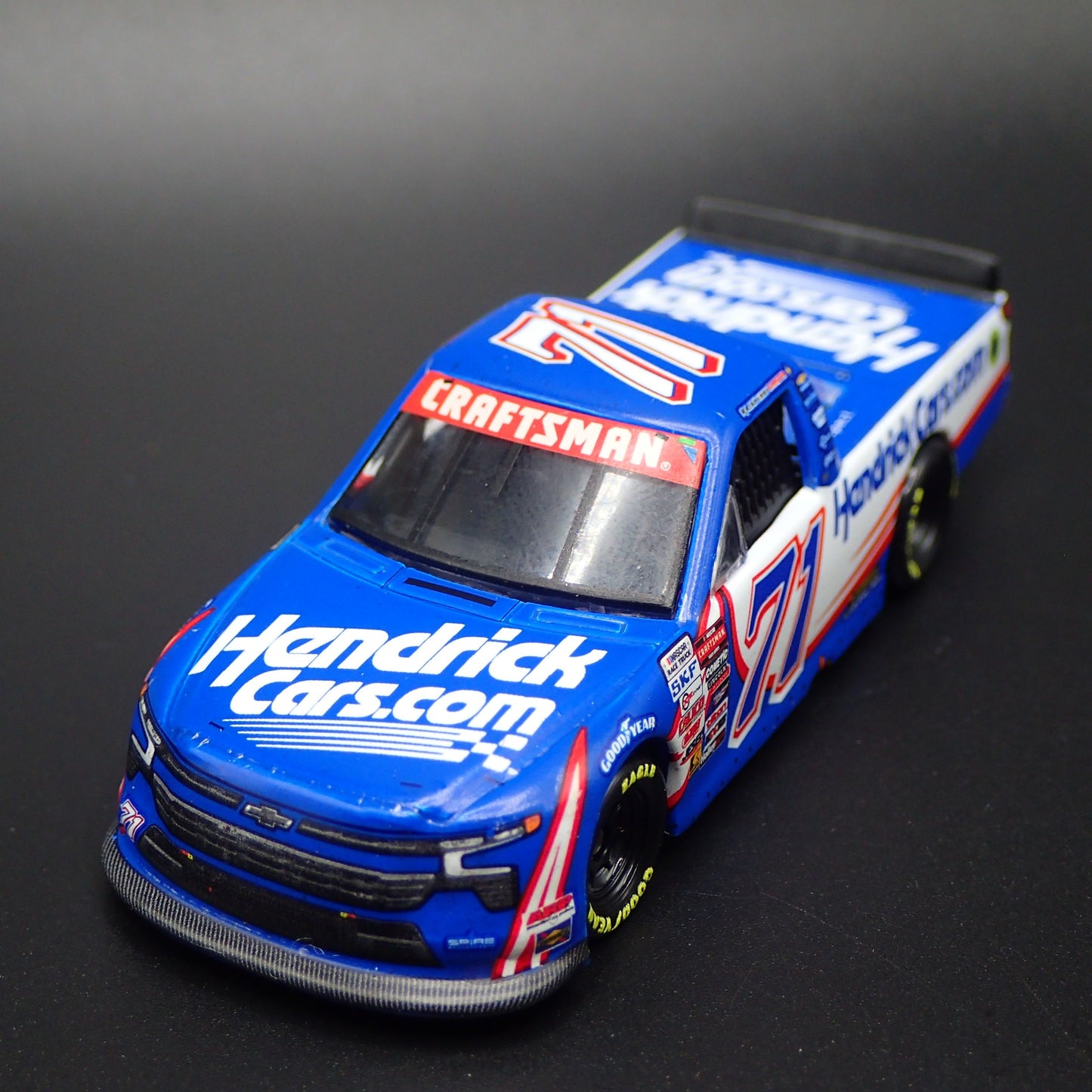 2024 CHEVY SILVERADO 71 RAJAH CARUTH HENDRICK CARS NASCAR TRUCK 1:64 DIECAST CAR