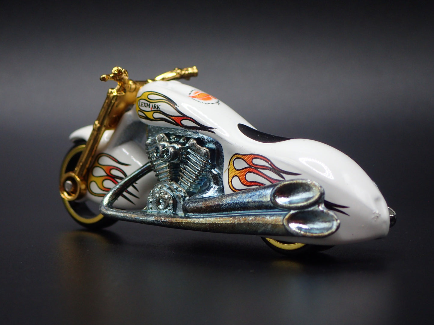 SCORCHIN SCOOTER MOTORCYCLE LEXMARK 1:64 HW SCALE DIORAMA DIECAST MODEL CAR