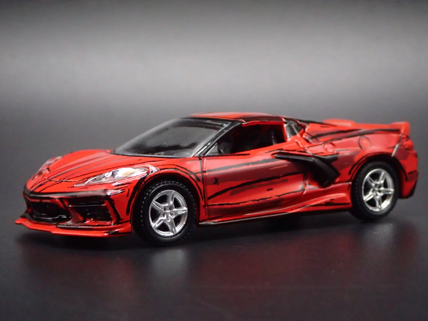 2020-2026 CHEVY CHEVROLET CORVETTE C8 WRECKED GPK 1:64 SCALE DIECAST MODEL CAR