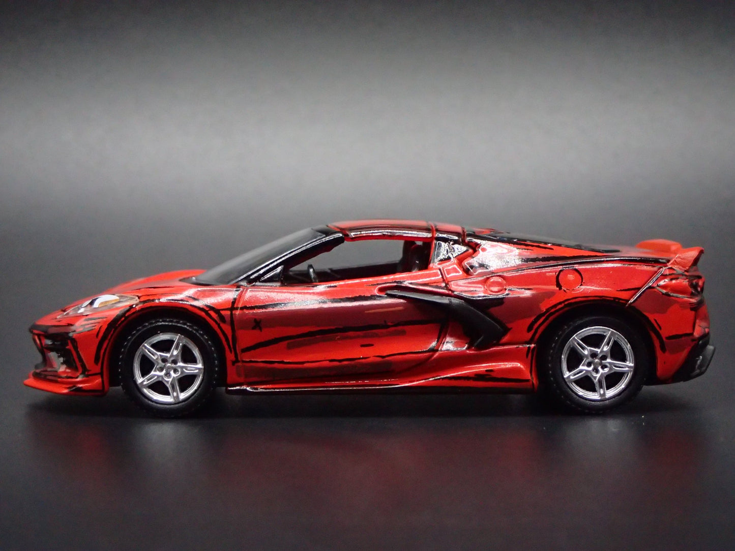 2020-2026 CHEVY CHEVROLET CORVETTE C8 WRECKED GPK 1:64 SCALE DIECAST MODEL CAR