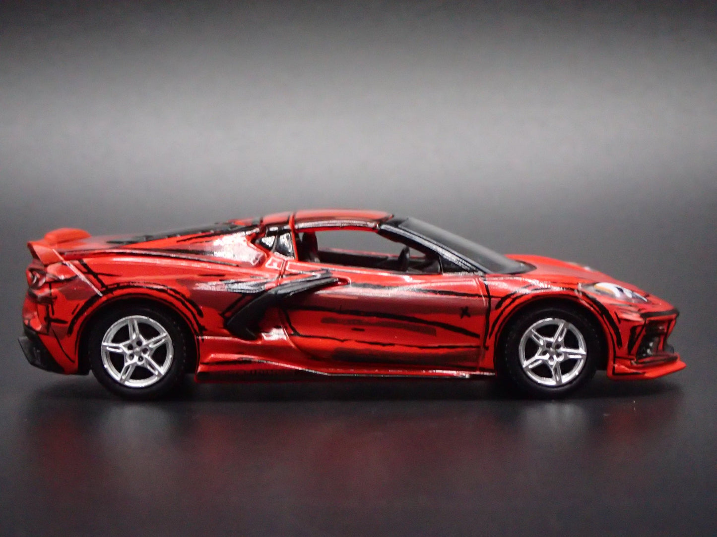 2020-2026 CHEVY CHEVROLET CORVETTE C8 WRECKED GPK 1:64 SCALE DIECAST MODEL CAR