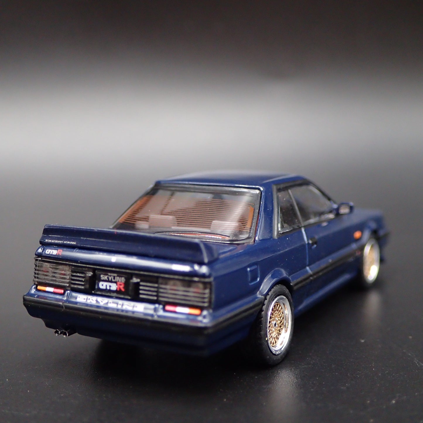 1985-1989 NISSAN SKYLINE GTS-R JDM RARE 1:64 SCALE DIORAMA DIECAST MODEL CAR
