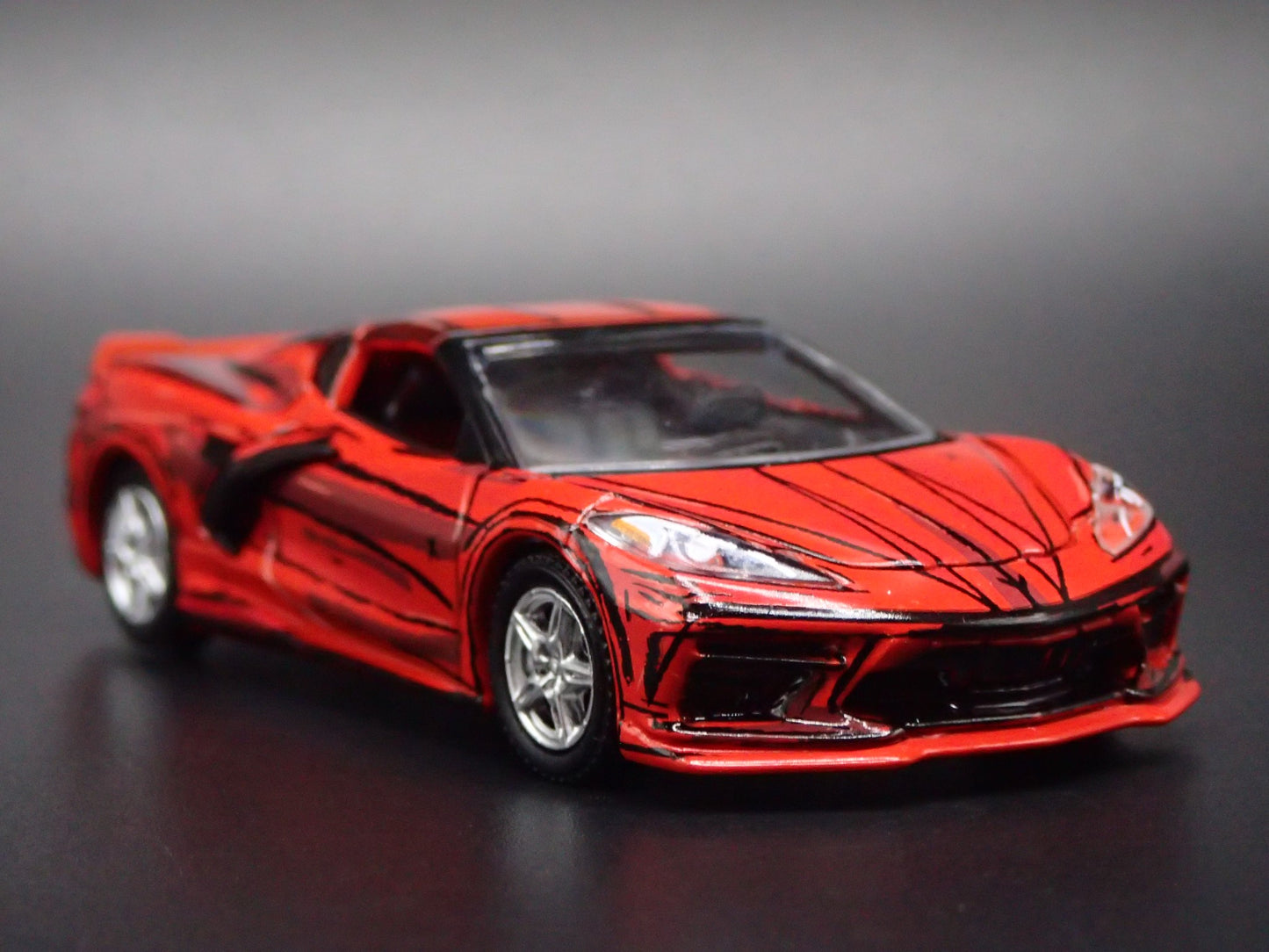 2020-2026 CHEVY CHEVROLET CORVETTE C8 WRECKED GPK 1:64 SCALE DIECAST MODEL CAR