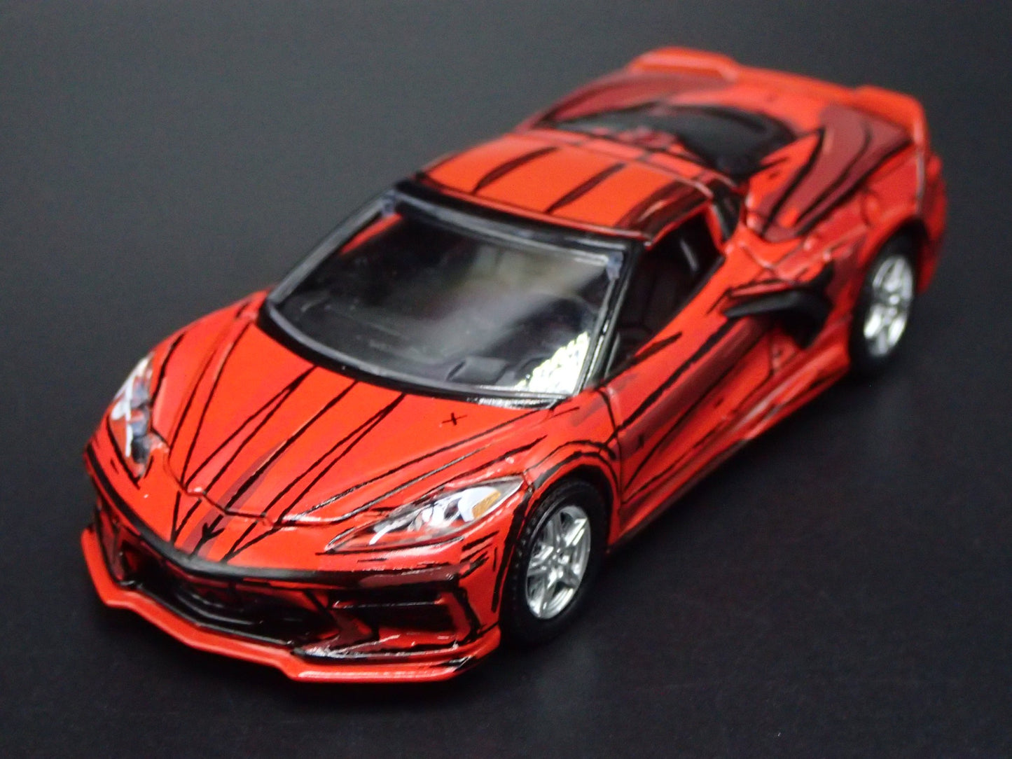 2020-2026 CHEVY CHEVROLET CORVETTE C8 WRECKED GPK 1:64 SCALE DIECAST MODEL CAR