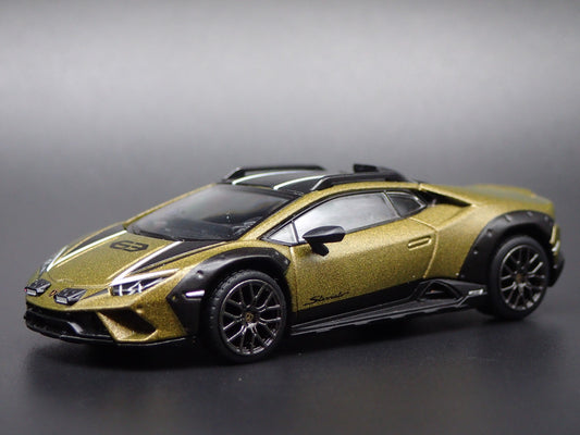 2023-2024 LAMBORGHINI HURACAN STERRATO SUPER CAR 1:64 SCALE DIECAST MODEL CAR