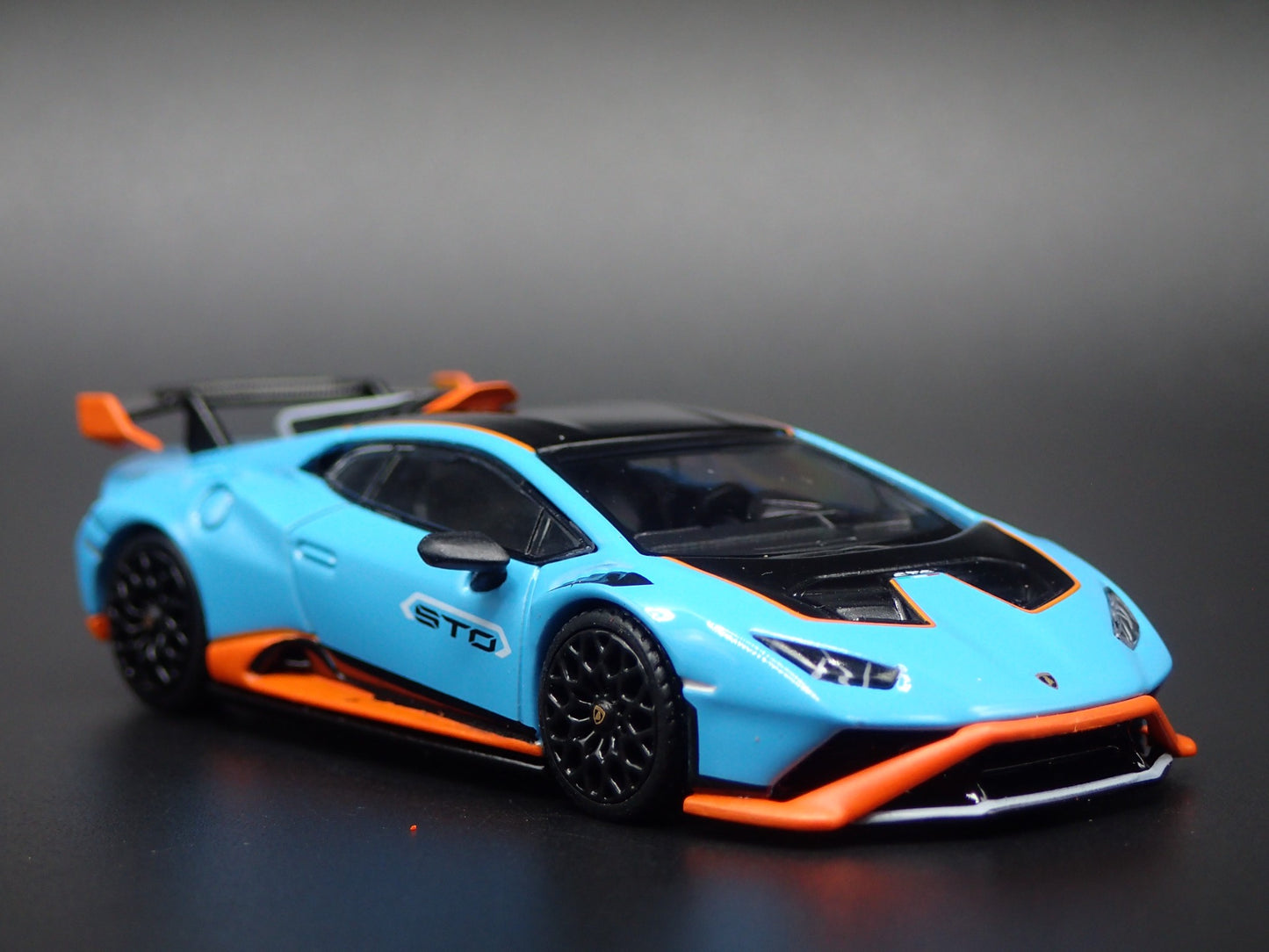 2021-2024 LAMBORGHINI HURACAN STO COUPE SUPER CAR 1:64 SCALE DIECAST MODEL CAR