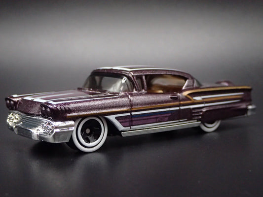 1958 58 CHEVY CHEVROLET IMPALA 1:64 SCALE COLLECTIBLE DIORAMA DIECAST MODEL CAR