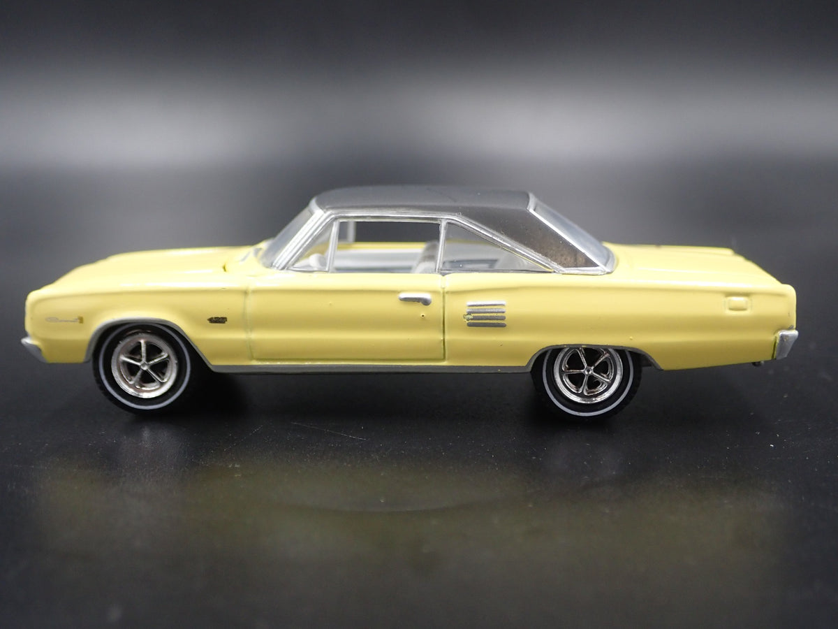 1966 DODGE HEMI CORONET RARE 1/64 SCALE COLLECTIBLE DIECAST MODEL CAR-Burning Rubber Toy Company