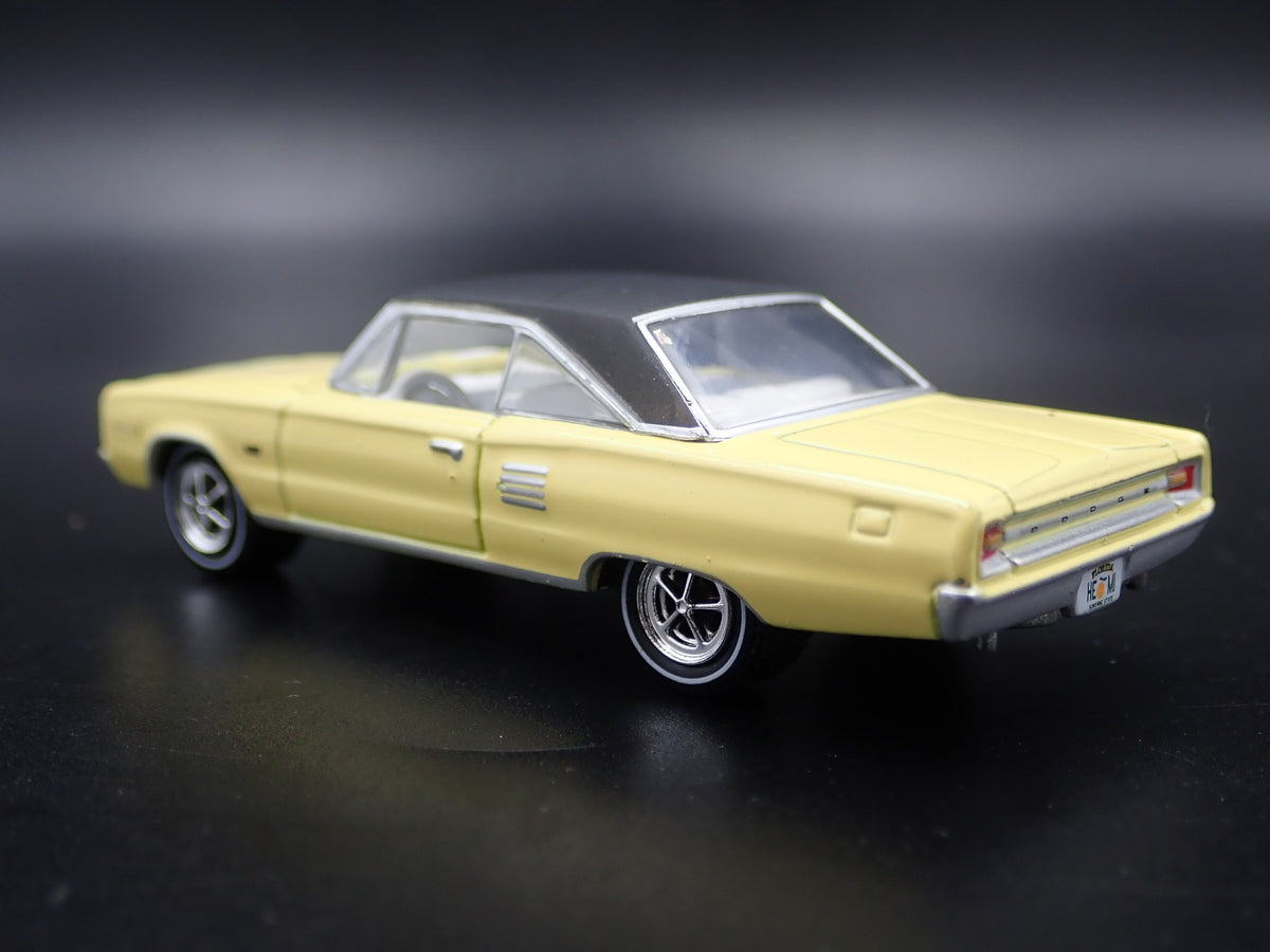 1966 DODGE HEMI CORONET RARE 1/64 SCALE COLLECTIBLE DIECAST MODEL CAR-Burning Rubber Toy Company