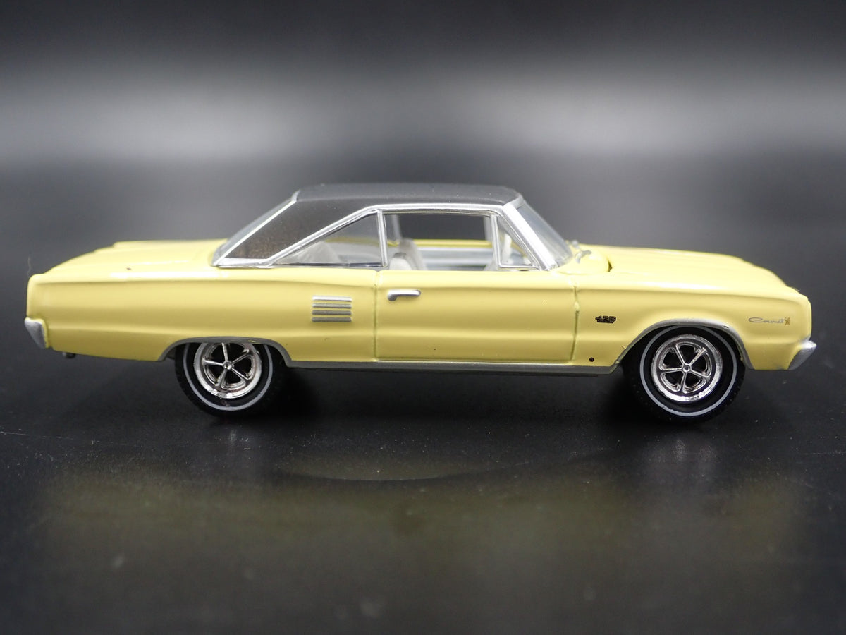1966 DODGE HEMI CORONET RARE 1/64 SCALE COLLECTIBLE DIECAST MODEL CAR-Burning Rubber Toy Company