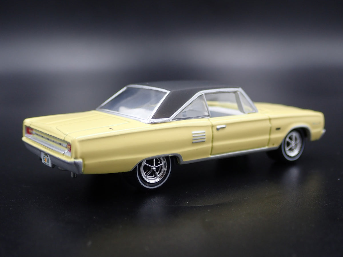 1966 DODGE HEMI CORONET RARE 1/64 SCALE COLLECTIBLE DIECAST MODEL CAR-Burning Rubber Toy Company