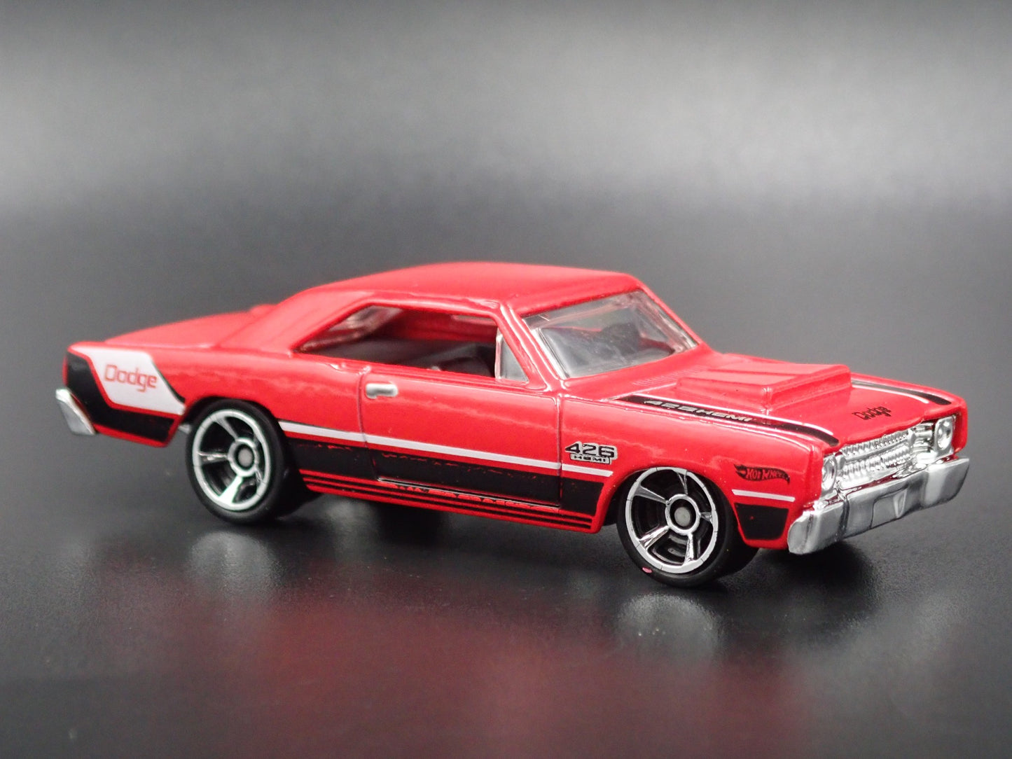 1968 68 DODGE DART RED 1:64 SCALE LIMITED COLLECTIBLE DIORAMA DIECAST MODEL CAR