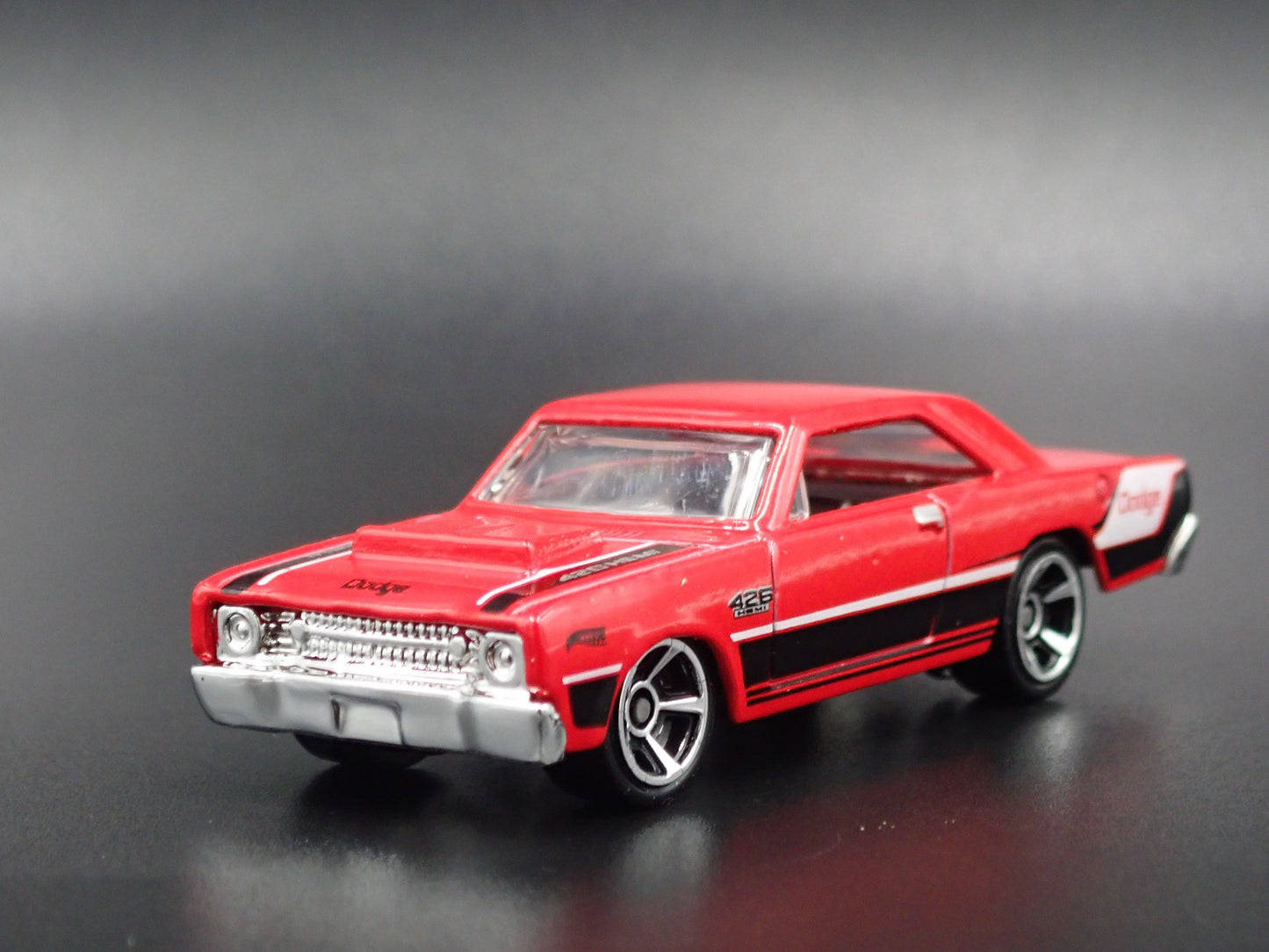 1968 68 DODGE DART RED 1:64 SCALE LIMITED COLLECTIBLE DIORAMA DIECAST MODEL CAR