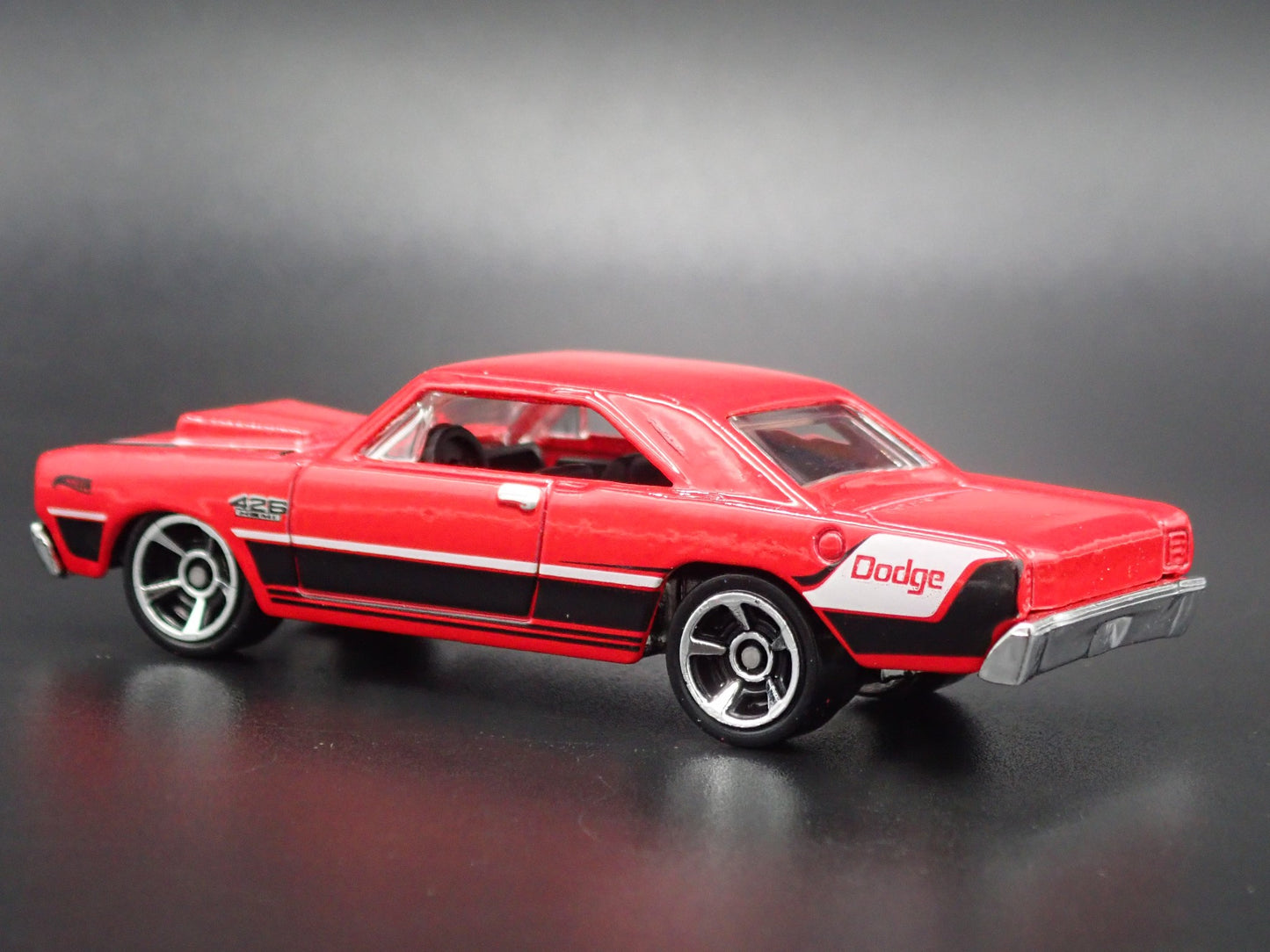 1968 68 DODGE DART RED 1:64 SCALE LIMITED COLLECTIBLE DIORAMA DIECAST MODEL CAR