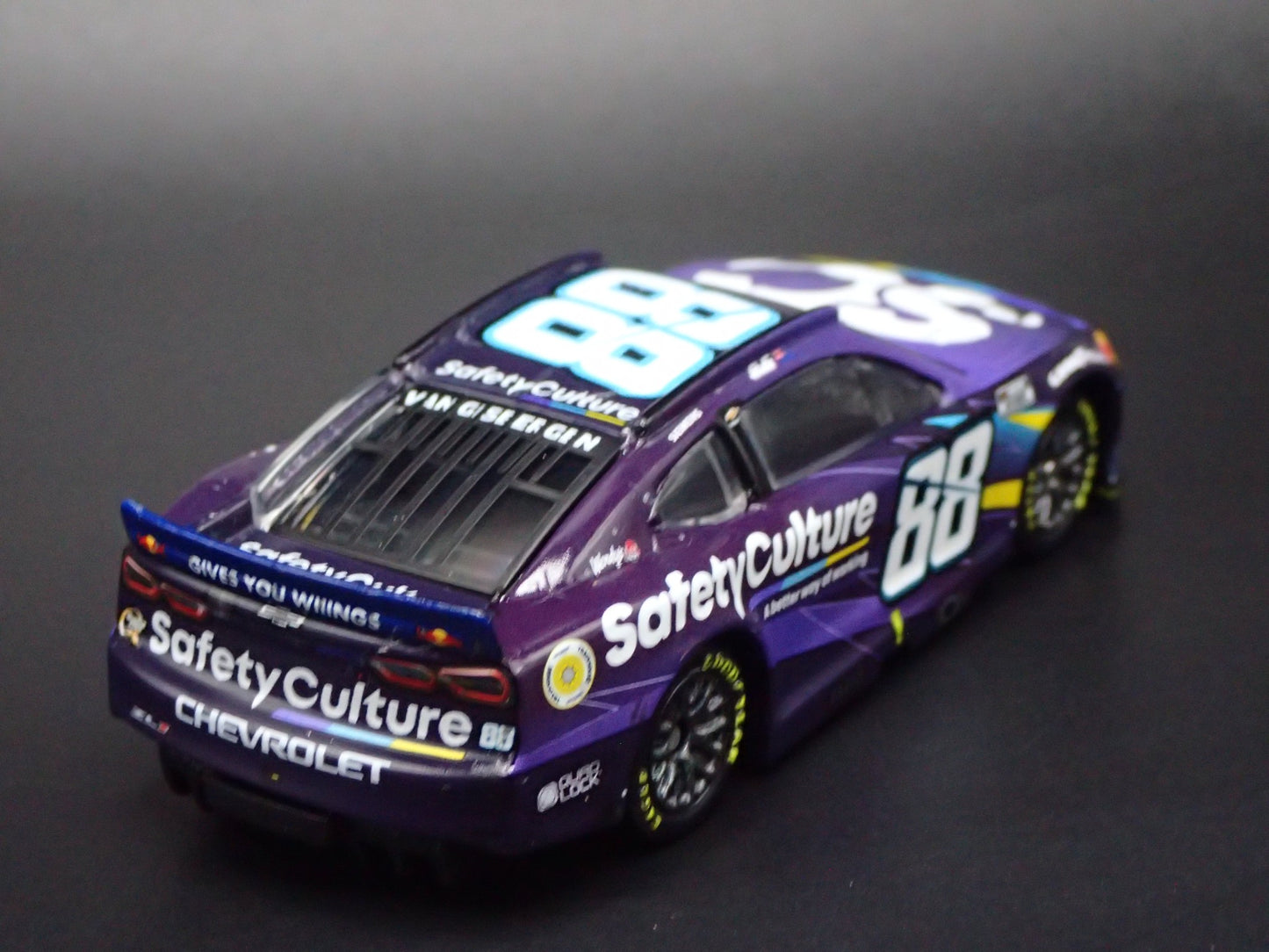 2025 25 CHEVY CAMARO 88 SHANE VAN GISBERGEN SAFETY NASCAR 1:64 DIECAST MODEL CAR