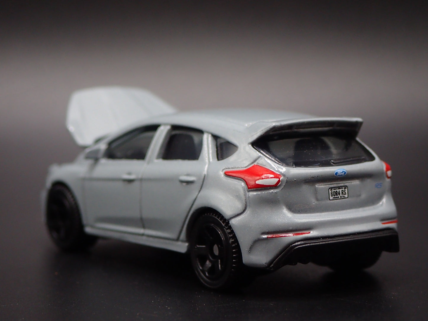 2011-2018 FORD FOCUS RS GRAY 1:64 SCALE COLLECTIBLE DIORAMA DIECAST MODEL CAR