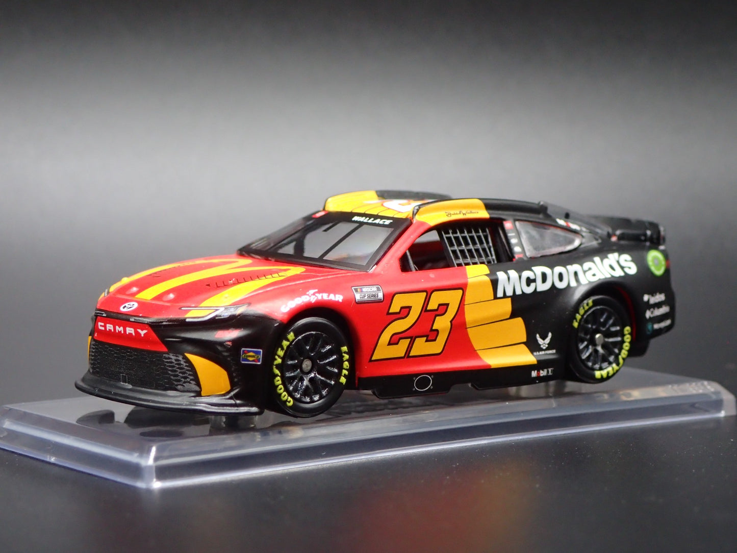 2024 TOYOTA CAMRY 23 BUBBA WALLACE MCDONALDS NASCAR 1:64 SCALE DIECAST MODEL CAR