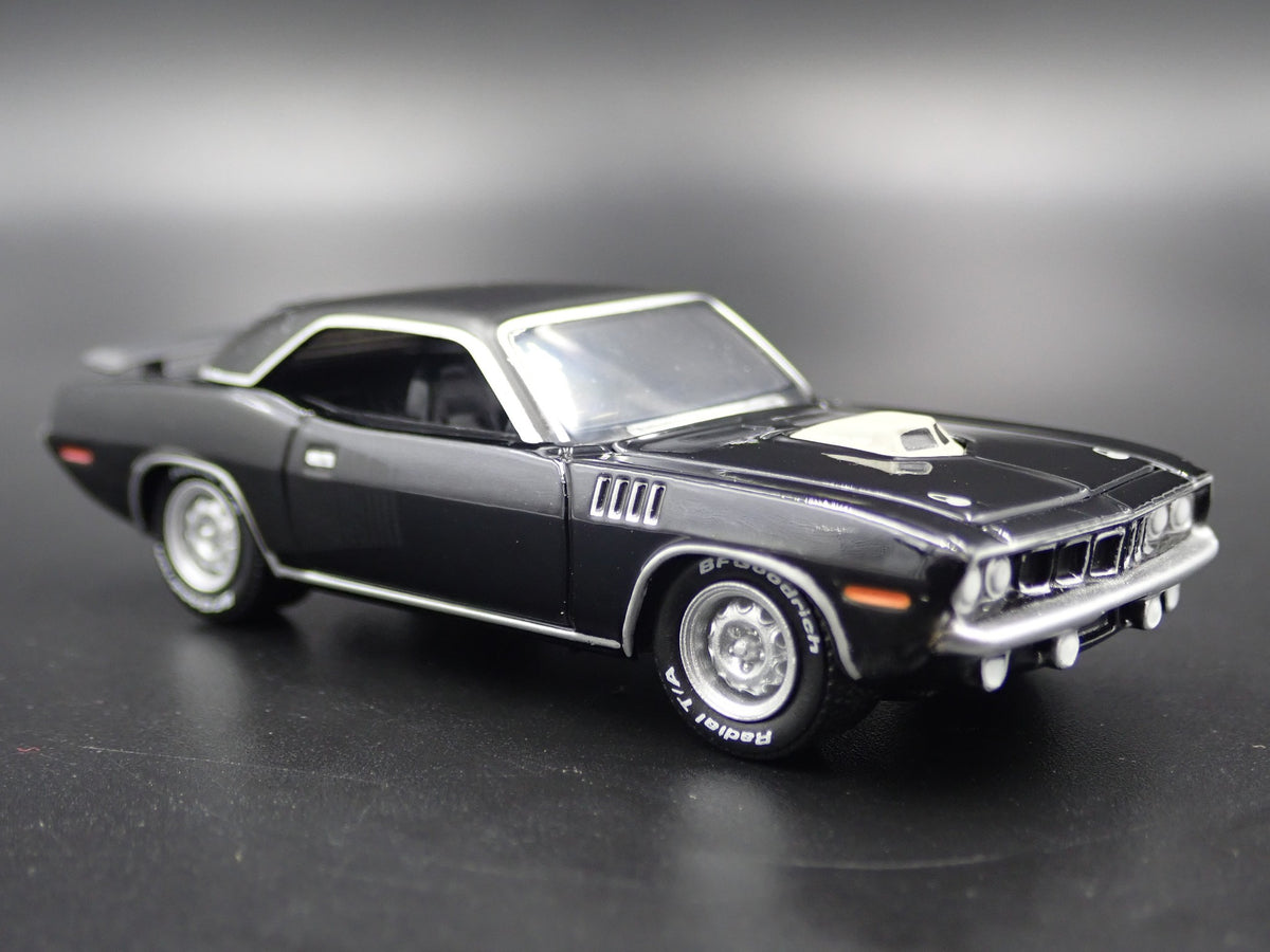 1971 PLYMOUTH HEMI CUDA RARE 1/64 SCALE LIMITED COLLECTIBLE DIECAST MODEL CAR-Burning Rubber Toy Company