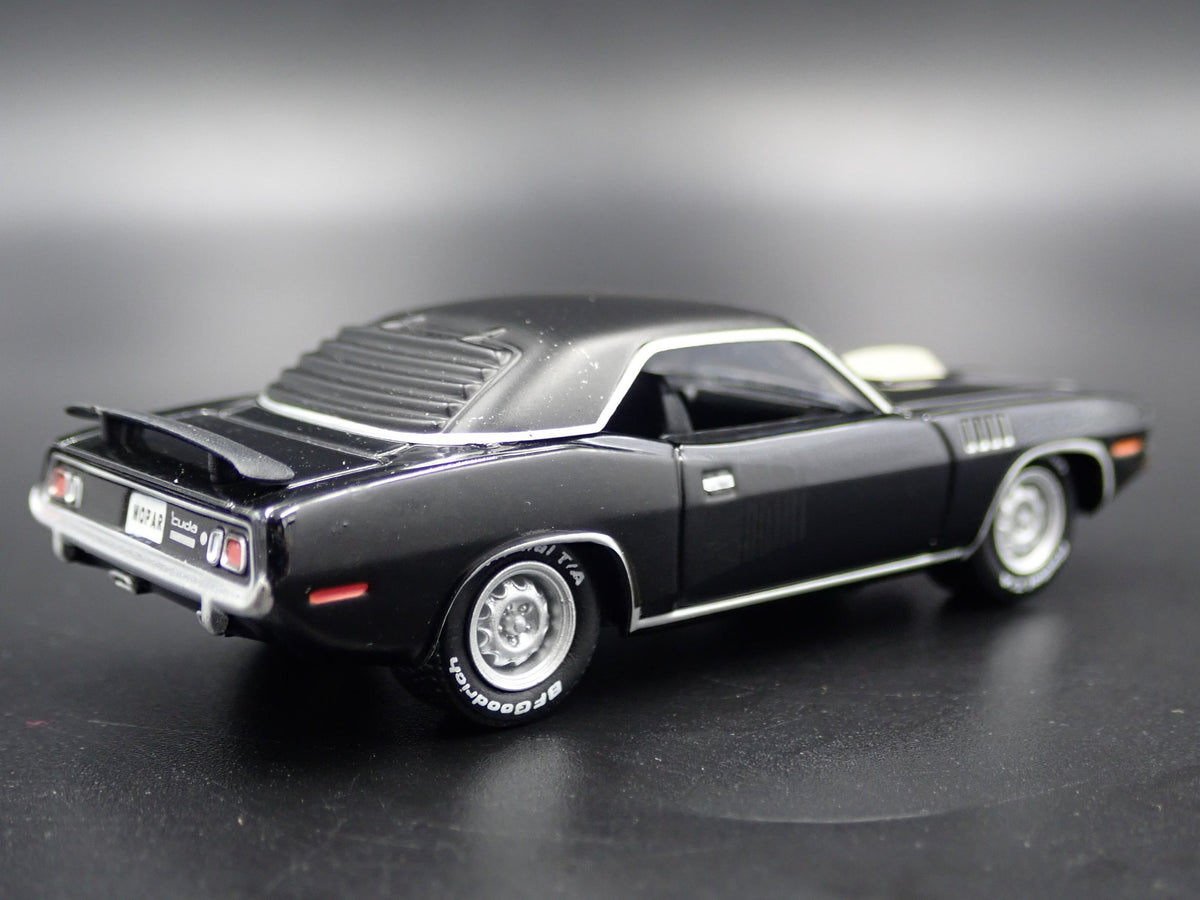 1971 PLYMOUTH HEMI CUDA RARE 1/64 SCALE LIMITED COLLECTIBLE DIECAST MODEL CAR-Burning Rubber Toy Company