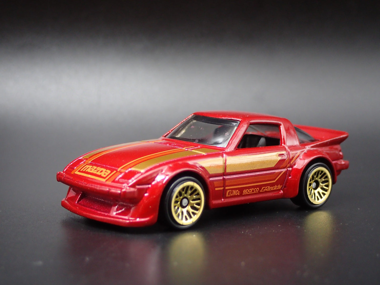 1978-1985 MAZDA RX7 JDM RED 1:64 SCALE COLLECTIBLE DIORAMA DIECAST MODEL CAR