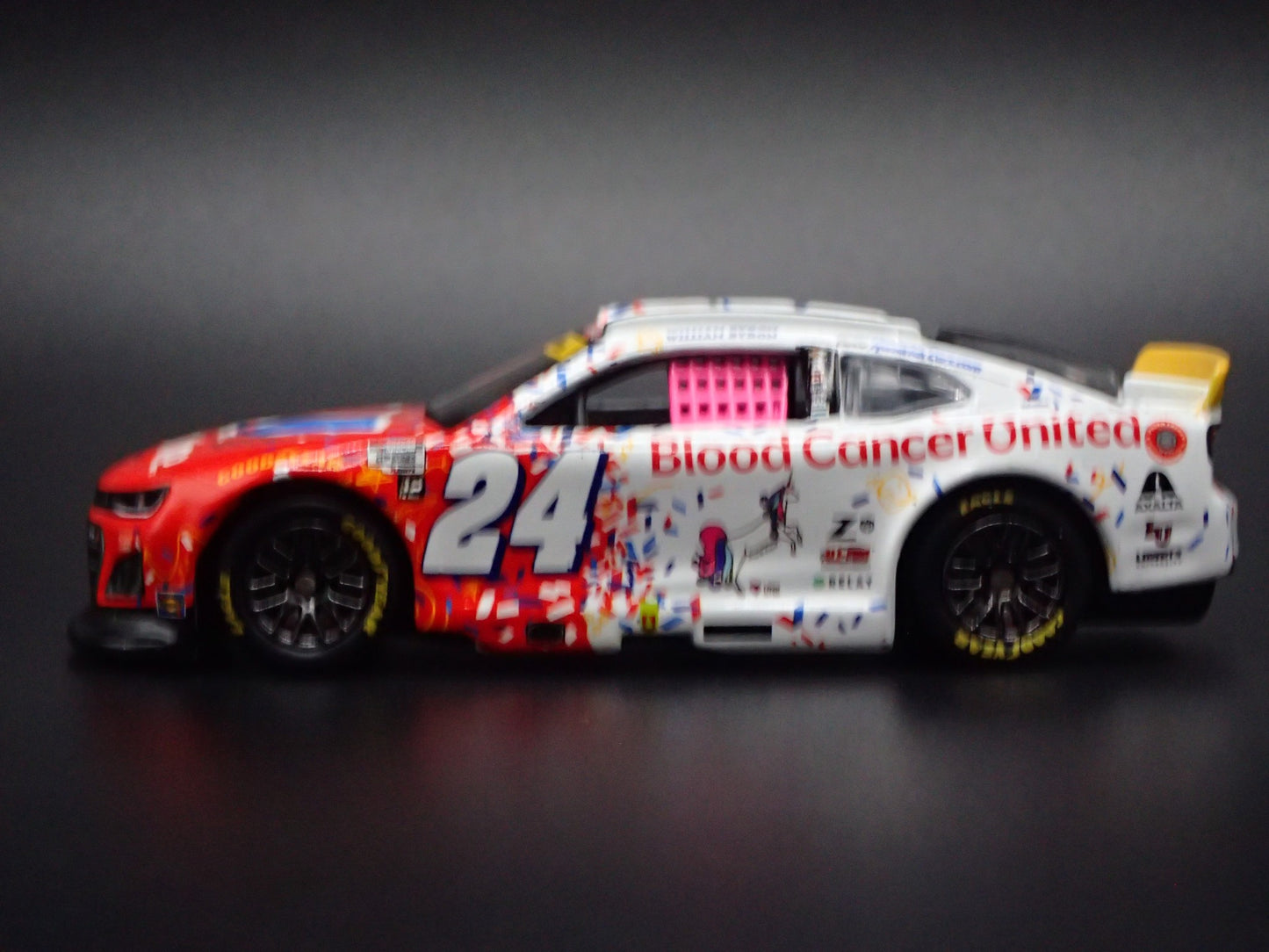 2025 25 CHEVY CAMARO #24 WILLIAM BYRON VALVOLINE NASCAR 1:64 SCALE DIECAST CAR
