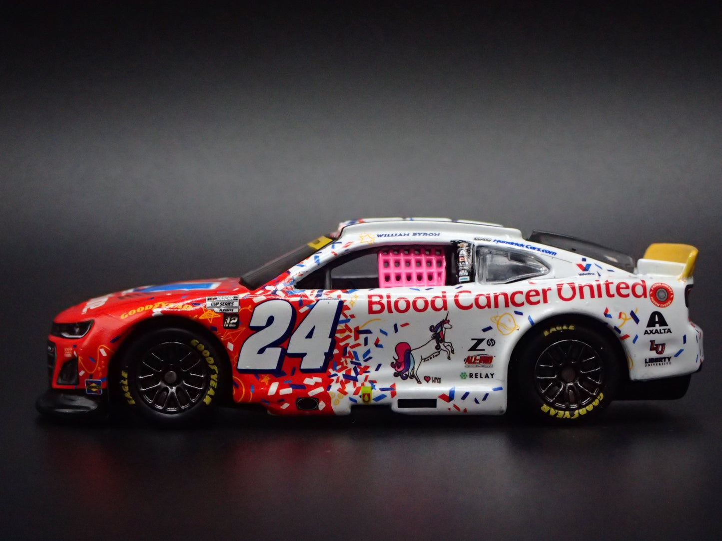 2025 25 CHEVY CAMARO #24 WILLIAM BYRON VALVOLINE NASCAR 1:64 SCALE DIECAST CAR