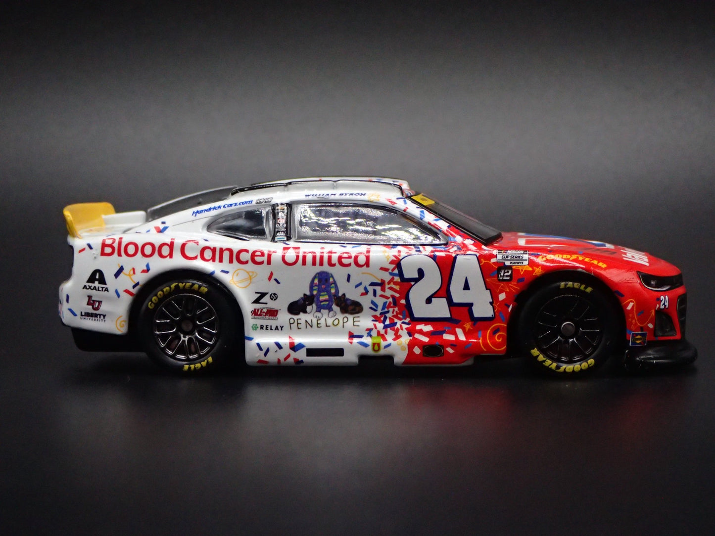 2025 25 CHEVY CAMARO #24 WILLIAM BYRON VALVOLINE NASCAR 1:64 SCALE DIECAST CAR