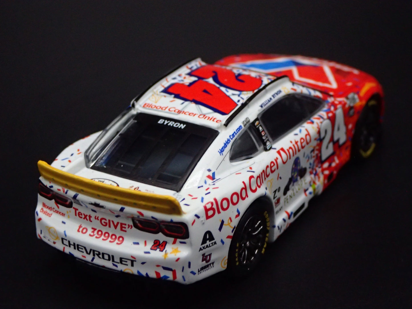 2025 25 CHEVY CAMARO #24 WILLIAM BYRON VALVOLINE NASCAR 1:64 SCALE DIECAST CAR