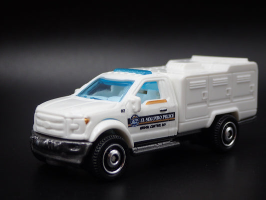 2009-2014 FORD PICKUP TRUCK EL SEGUNDO POLICE ANIMAL 1/64 DIECAST MODEL CAR