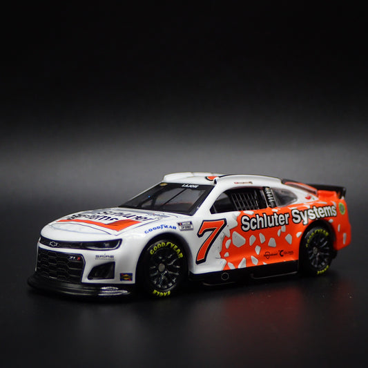 2024 24 CHEVY CAMARO ZL1 #7 COREY LAJOIE SCHLUTER NASCAR 1:64 DIECAST MODEL CAR