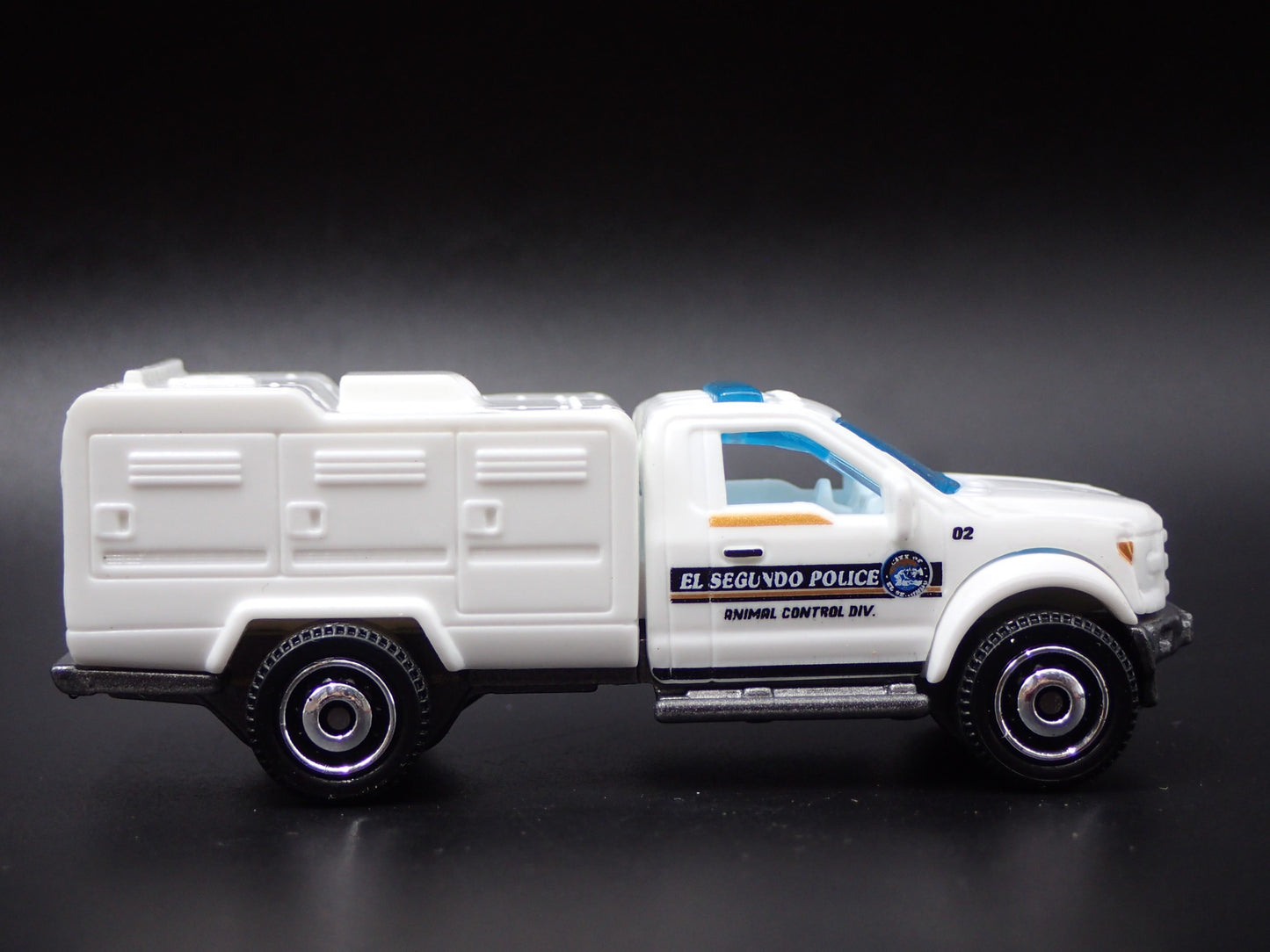 2009-2014 FORD PICKUP TRUCK EL SEGUNDO POLICE ANIMAL 1/64 DIECAST MODEL CAR