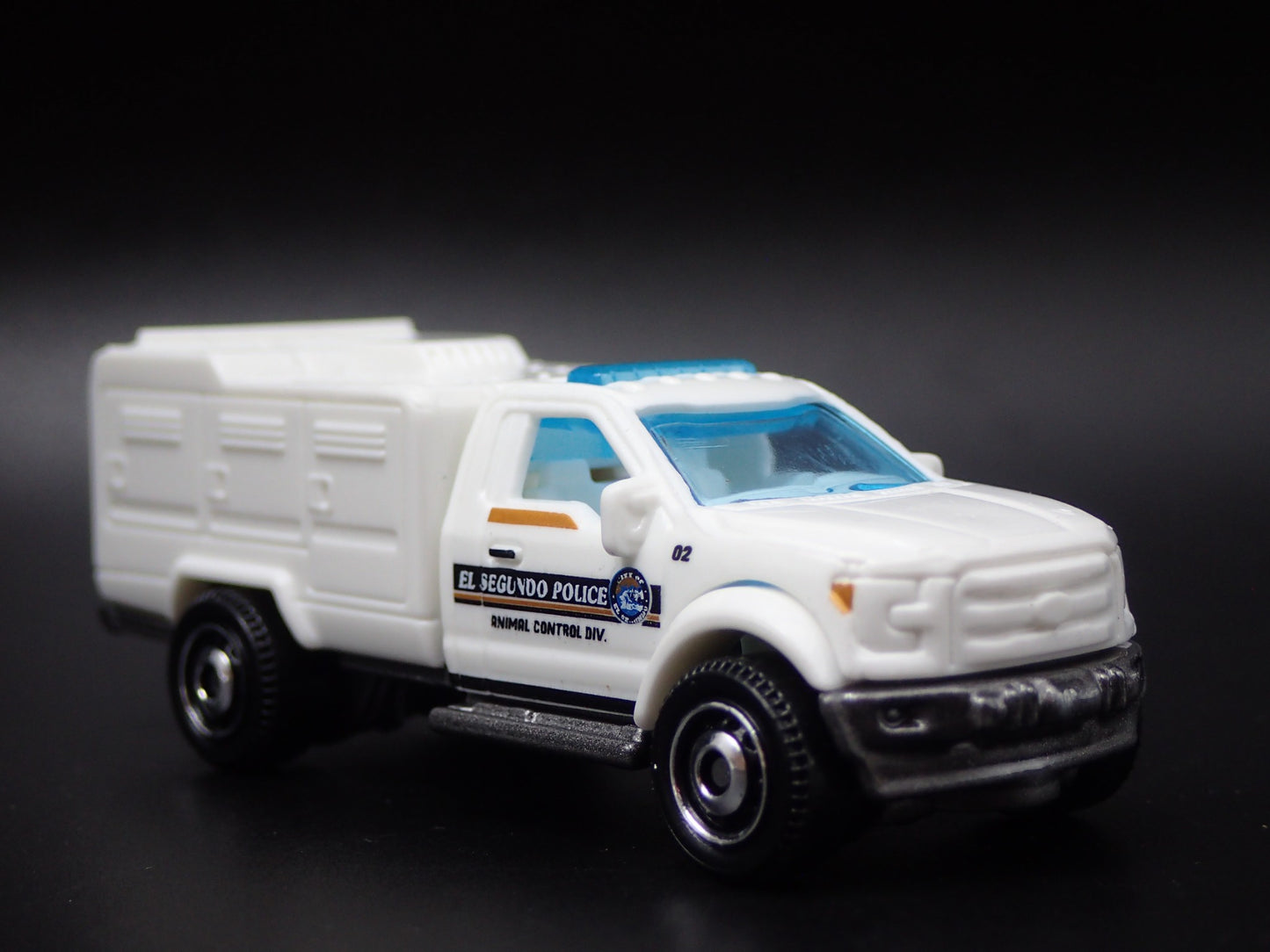 2009-2014 FORD PICKUP TRUCK EL SEGUNDO POLICE ANIMAL 1/64 DIECAST MODEL CAR