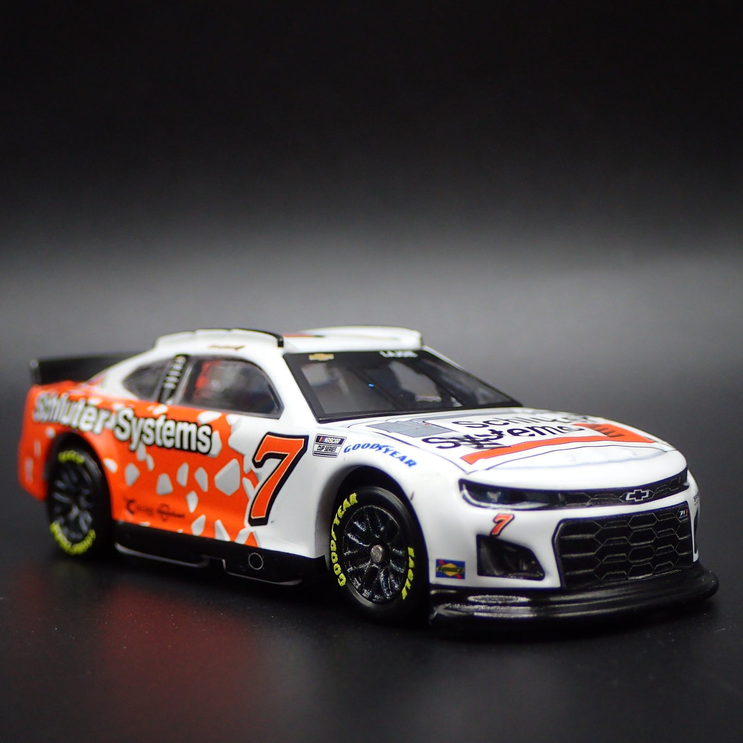 2024 24 CHEVY CAMARO ZL1 #7 COREY LAJOIE SCHLUTER NASCAR 1:64 DIECAST MODEL CAR