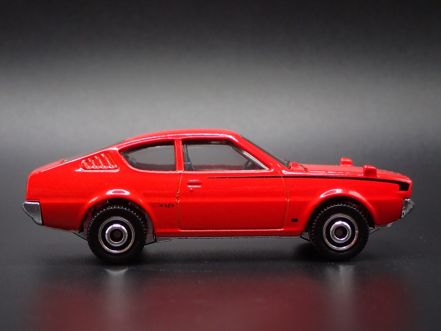 1975-1981 MITSUBISHI LANCER CELESTE RED 1:64 SCALE COLLECTIBLE DIECAST MODEL CAR