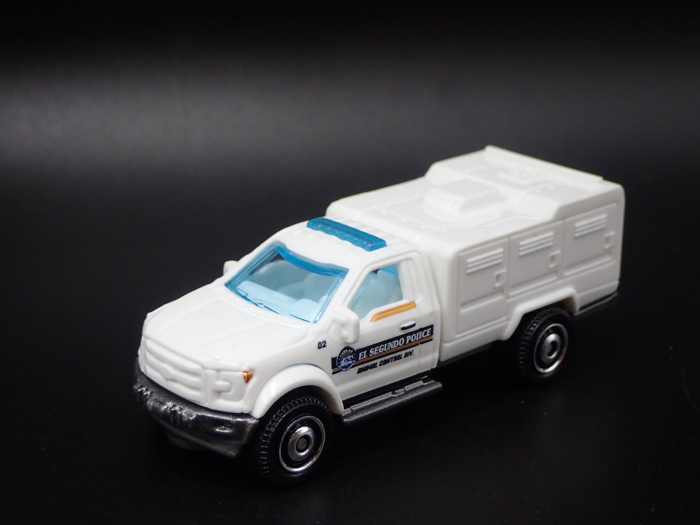 2009-2014 FORD PICKUP TRUCK EL SEGUNDO POLICE ANIMAL 1/64 DIECAST MODEL CAR
