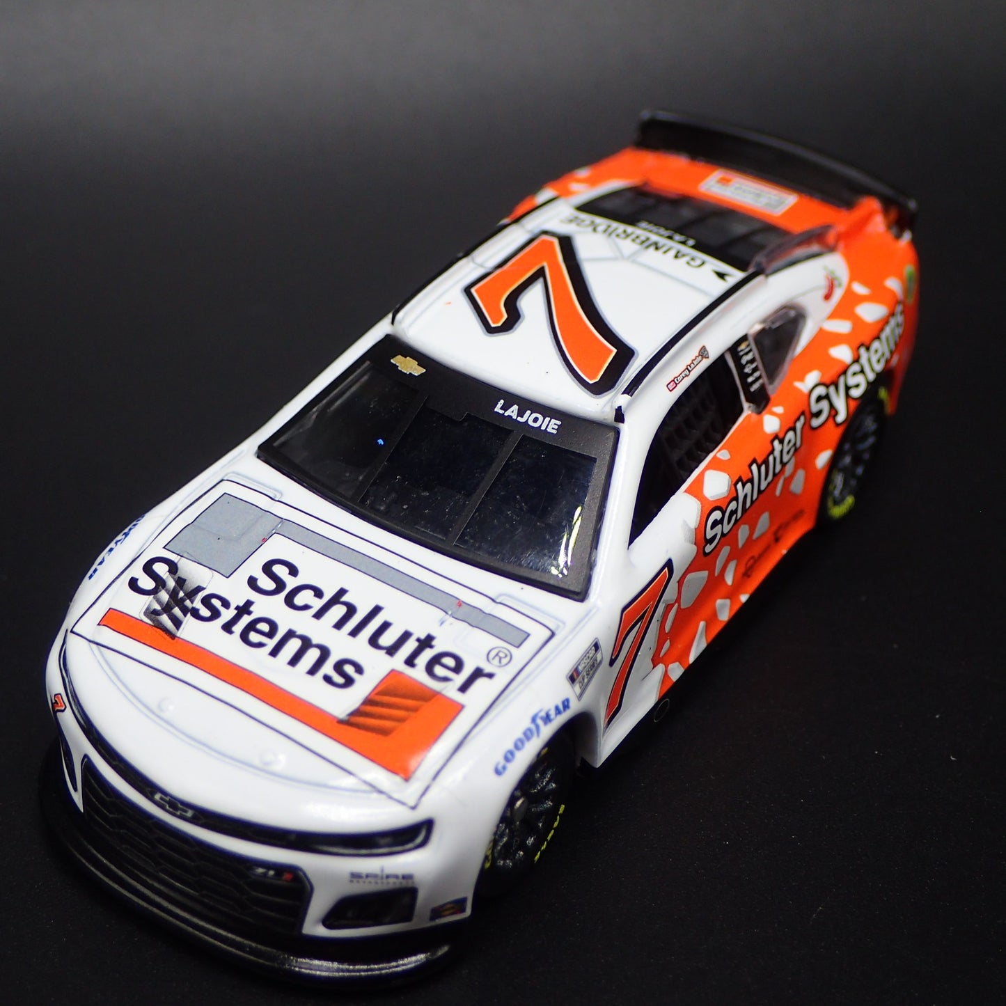 2024 24 CHEVY CAMARO ZL1 #7 COREY LAJOIE SCHLUTER NASCAR 1:64 DIECAST MODEL CAR