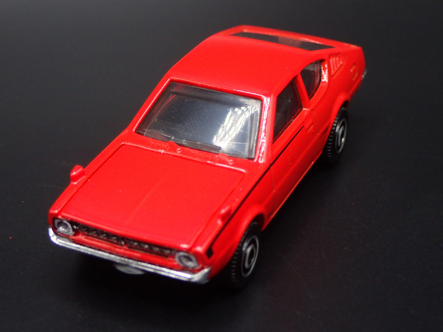 1975-1981 MITSUBISHI LANCER CELESTE RED 1:64 SCALE COLLECTIBLE DIECAST MODEL CAR