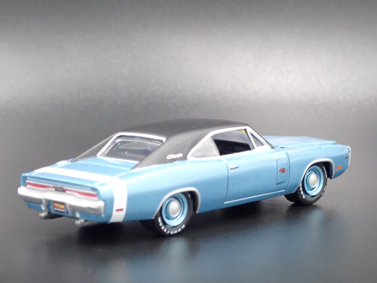 1970 DODGE CHARGER R/T HEMI RARE 1:64 SCALE LIMITED DIORAMA DIECAST MODEL CAR-Burning Rubber Toy Company