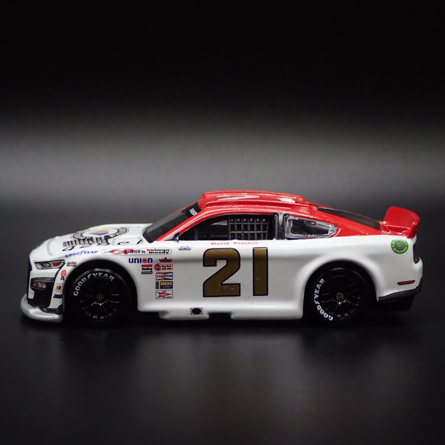 2023 23 MUSTANG #21 DAVID PEARSON 75TH ANNV NASCAR 1:64 SCALE DIECAST MODEL CAR